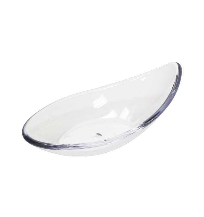 Tasting Plastic Bowl Durable SAN "Drop" Clear 18ml (6 Units) 