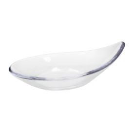 Tasting Plastic Bowl Durable SAN "Drop" Clear 18ml (6 Units) 