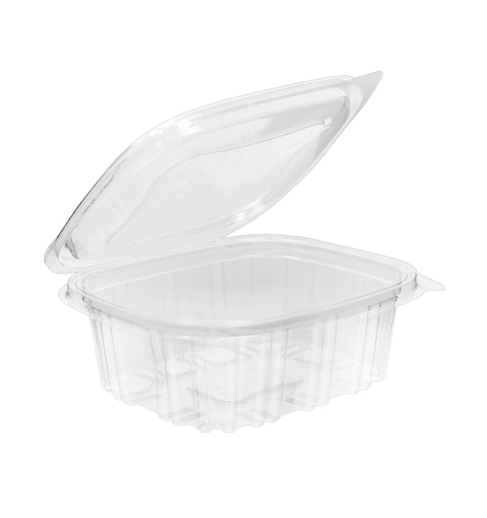 8oz Plastic Hinged Deli Container