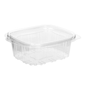 Plastic Hinged Deli Container OPS 250ml (50 Units)  