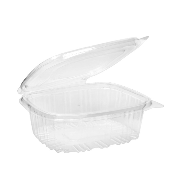 Plastic Hinged Deli Container OPS 375ml (60 Units)  