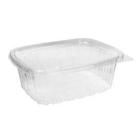 Plastic Hinged Lid OPS 1.000ml (50 Units)  