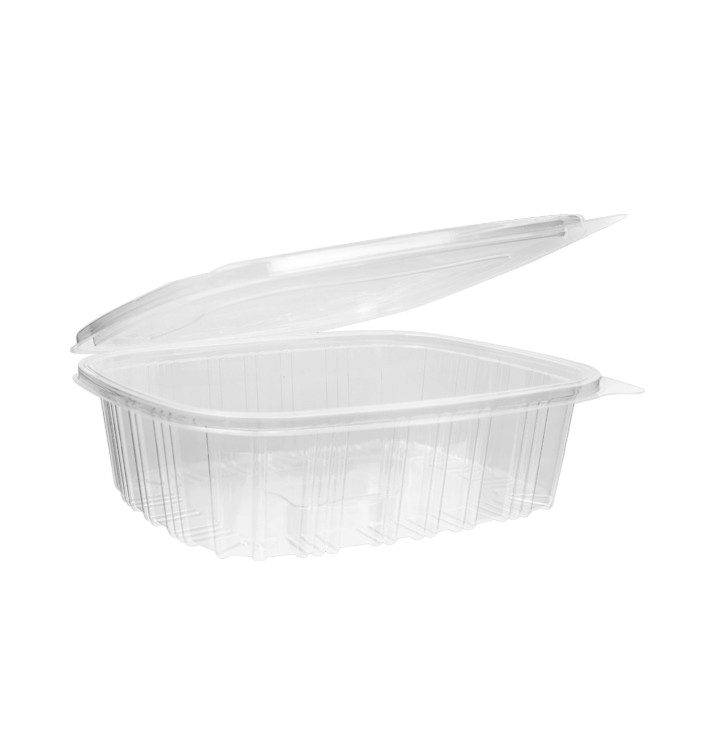 Plastic Hinged Lid OPS 1.500ml (200 Units)