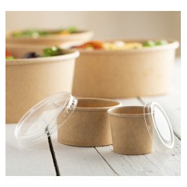 Transparent PET Lid for Sauce Cup 30ml Ø4,4cm (2.000 Units)