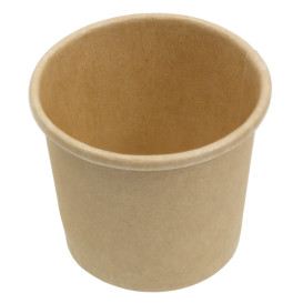 Kraft Cardboard Sauce Cup 30ml Ø4,4cm (2.000 Units)