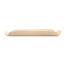 Wood Backing Tray Rectangular 22x8x2 cm (50 Units) 