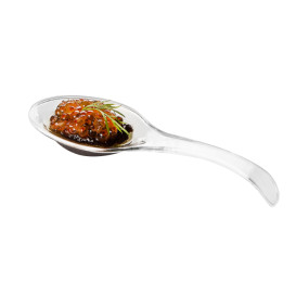 Reusable Tasting Spoon PS "Single-Dose" Clear 12 cm (30 Units) 