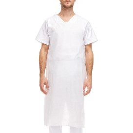 Polyethylene Apron 70x110cm White (10 Units) 