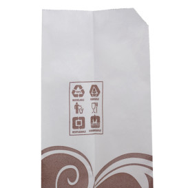 Paper Food Bag for Churros Grease-Proof 22+11x36cm (1.000 Units)