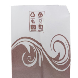 Paper Food Bag for Churros Grease-Proof 30+10x42cm (250 Units)  