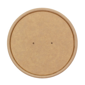 Kraft Carton Lid for Carton Pot Ø10,0cm (50 Units)