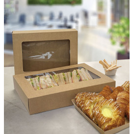 Kraft Platter Tray for Box 33,2x23x3,4cm (50 Units)