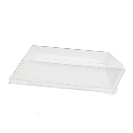 Plastic Lid PET Clear 13x6,5cm (25 Units) 