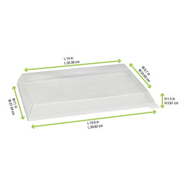 Plastic Lid PET 38x27,4cm (50 Units)