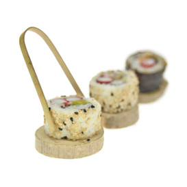 Bamboo Serving Tong 9cm (1.200 Units)