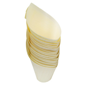 Wooden Tasting Cone 11cm (50 Units)