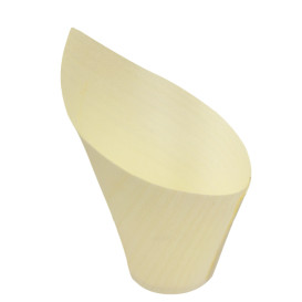 Wooden Tasting Cone 11cm (50 Units)