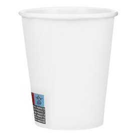 Paper Cup White 6Oz/180ml Ø7,0cm (100 Units) 