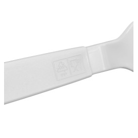 Reusable Durable Fork PP Mineral White 18,5cm (180 Units)