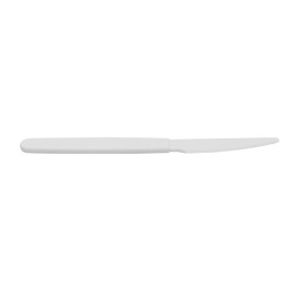 Reusable Durable Knife PP Mineral White 18,5cm (6 Units)