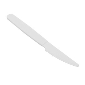 Reusable Durable Knife PP Mineral White 18,5cm (6 Units)