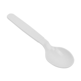 Reusable Durable Spoon PP Mineral White 18,5cm (6 Units)