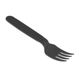 Reusable Durable Fork PP Mineral Anthracite 18,5cm (6 Units)