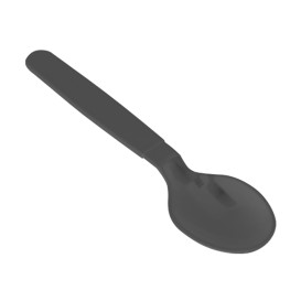 Reusable Durable Spoon PP Mineral Anthracite 18,5cm (180 Units)