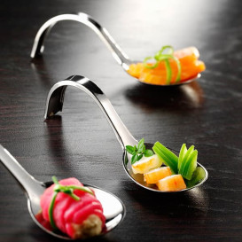 Tasting Spoon PS "Premium" Silver 13 cm (20 Units) 