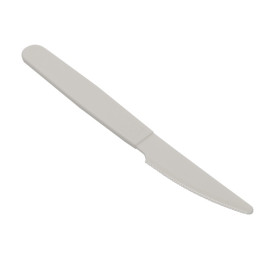 Reusable Durable Knife PP Mineral Grey 18,5cm (180 Units)