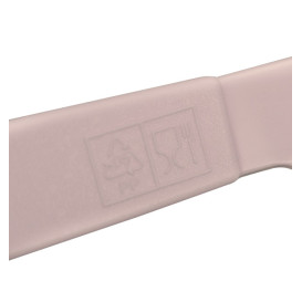 Reusable Durable Knife PP Mineral Pink 18,5cm (180 Units)