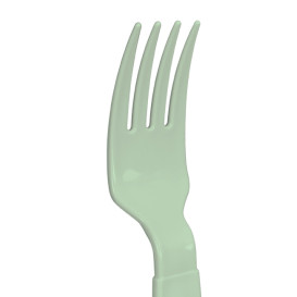 Reusable Durable Fork PP Mineral Green 18,5cm (180 Units)