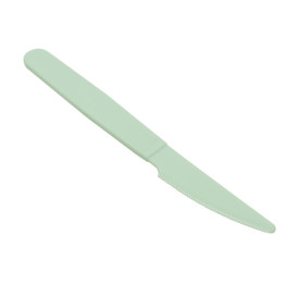 Reusable Durable Knife PP Mineral Green 18,5cm (180 Units)