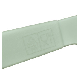 Reusable Durable Knife PP Mineral Green 18,5cm (180 Units)