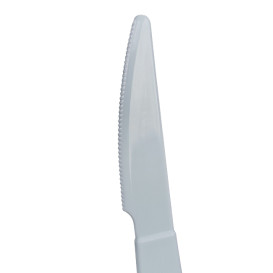 Reusable Durable Knife PP Mineral Blue 18,5cm (180 Units)