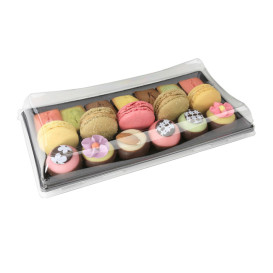 Plastic Lid for Platter 12x22cm (50 Units) 