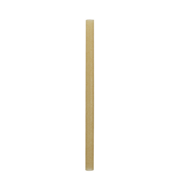 Eco Sugar Cane Straw Ø0,8cm 15cm (50 Units)