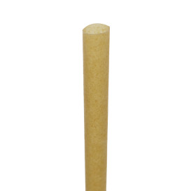 Eco Sugar Cane Straw Ø0,8cm 15cm (50 Units)