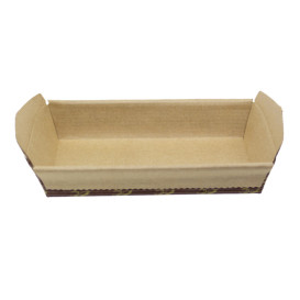 Paper Baking Mold Kraft 12x8x2,5cm (50 Units) 