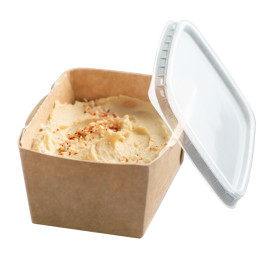 Lid PP for Kraft Deli2Go Salad Bowl 10,8x8,2cm (1000 Units)