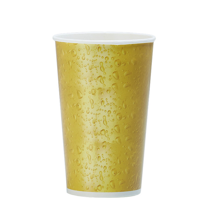 Paper Beer Cup Ø9,0cm 540ml (50 Units)