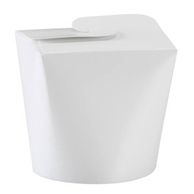 Paper Take-Out Box White 800ml (450 Units)