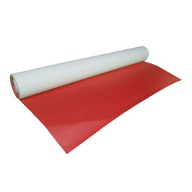 Paper Tablecloth Roll Red 1x100m. 40g (6 Units)