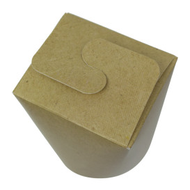 Paper Take-Out Box Kraft 529ml (500 Units)