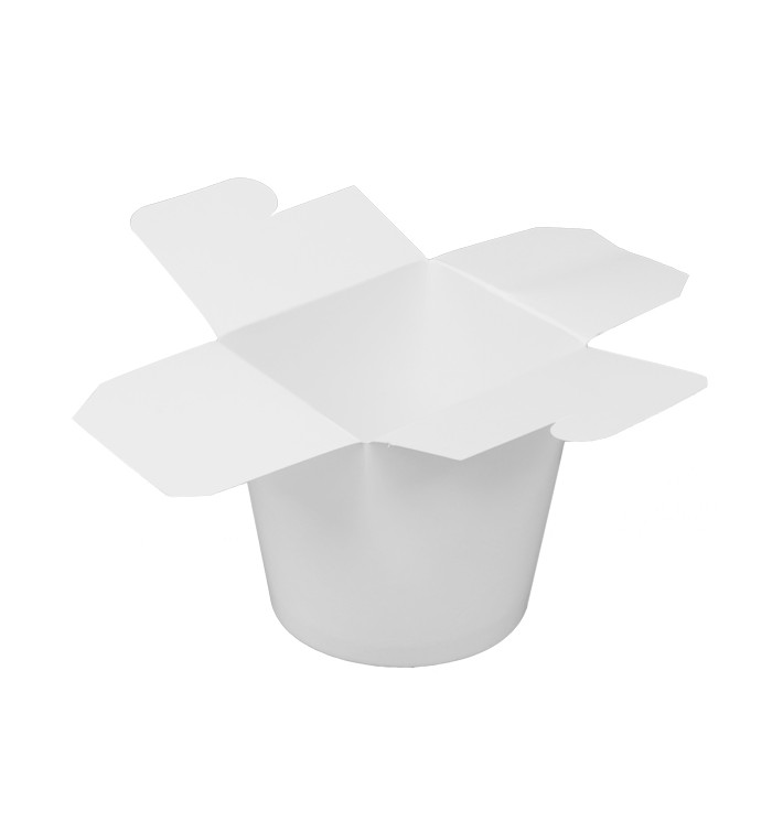 Paper Take-Out Box White 529ml (50 Units) 