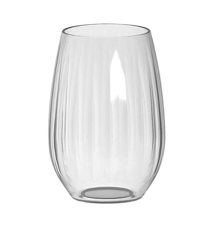 Reusable Durable Tumbler Glass “Venezia” in Tritan 535ml (6 Units)