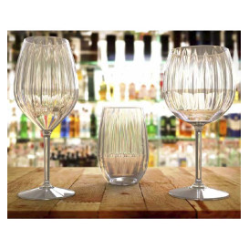 Reusable Durable Tumbler Glass “Venezia” in Tritan 535ml (6 Units)