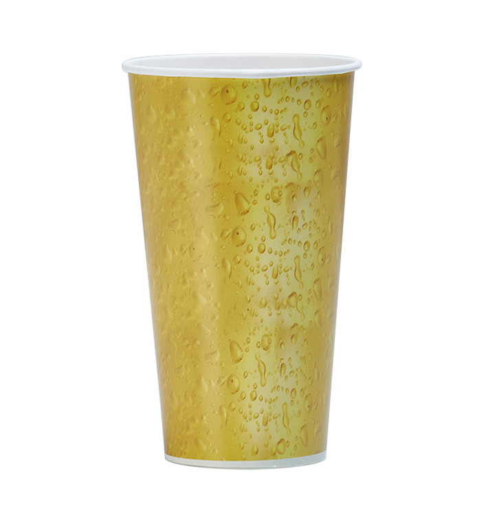 Paper Beer Cup 1.025ml Ø10,8cm (50 Units)