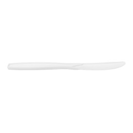 Compostable CPLA Knife White 18cm (1500 Uds)