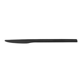 Compostable CPLA Knife Black 17cm (1.000 Units)